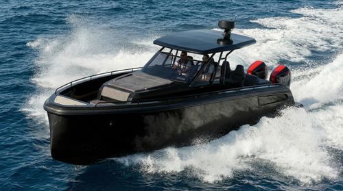 Coque open hors-bord - BY32  - Brizo Yachts - essence / bimoteur / à console centrale