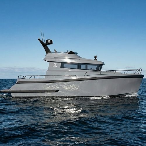 Vedette in-bord - BY30 FLY - Brizo Yachts - bimoteur / à fly / offshore