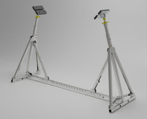 Ber de stockage pour bateau - G - CRADLE B - charge sur 4 points / fixe / ajustable