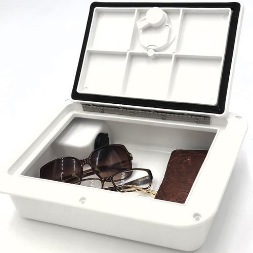 Caisse de rangement pour bateau - DPG912 series - DPI Marine Inc. - encastrée / de boîtes à gants