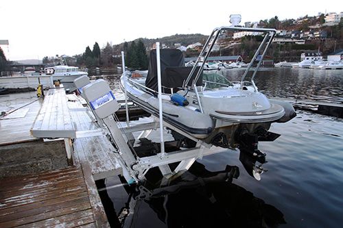 Ascenseur à bateaux - Platinum - IMM Quality Boat Lifts, Inc. - flottant / hydraulique / en aluminium