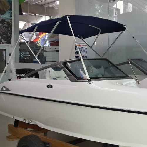 Bimini top pour bateau - CLASSIC 3-Bow - Bailly - pour voilier / pour bateau à moteur / pour cockpit