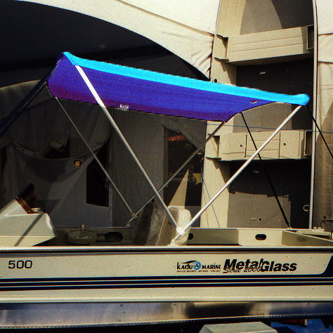 Bimini top pour bateau - ECONÔMIC 2-BOW - Bailly - pour voilier / pour cockpit / pour poste de barre