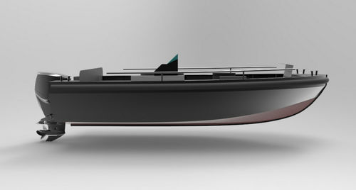 Bateau de travail - 5.4 - ARTE BOAT YARD - in-bord / en aluminium
