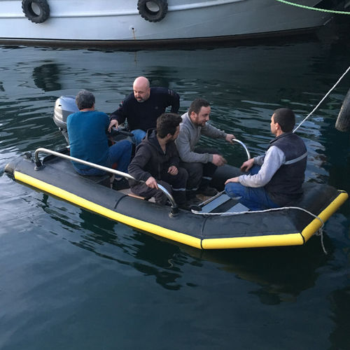 Bateau de travail - 4 HDPE - ARTE BOAT YARD - hors-bord / en HDPE / bateau pneumatique semi-rigide