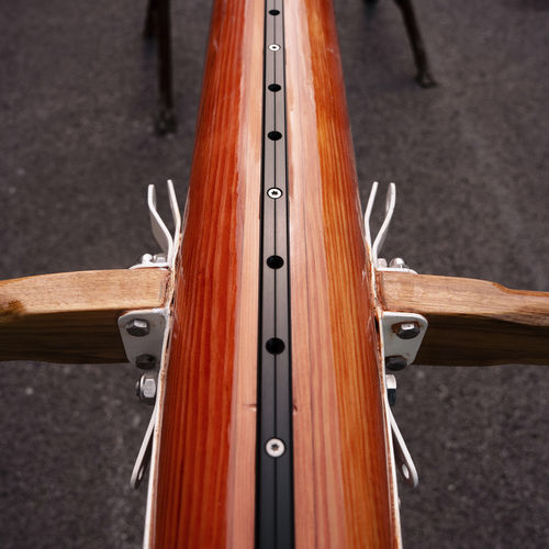Mât pour quillard de sport - BERMUDIEN - WoodSpars - en bois / de course / one design