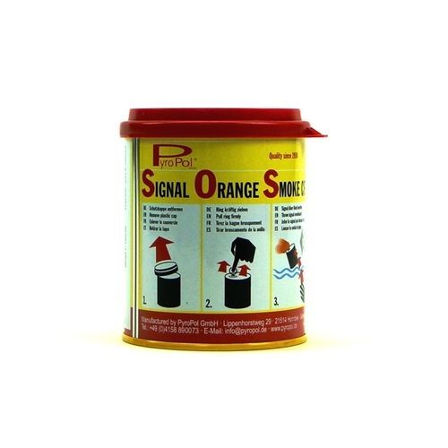 Fumigène orange - 1-1294200 - PyroPol GmbH - pour navire / SOLAS / MED