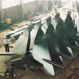 Ancre type Fortress - Stevin Mk3 - VRYHOF - pour plate-forme offshore