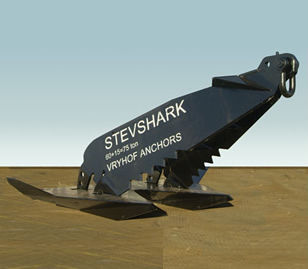 Ancre type Stevpris - Stevshark Mk5 - VRYHOF - pour plate-forme offshore