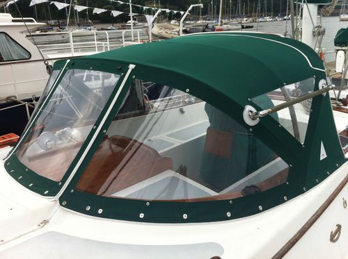 Tissu pour bimini-top - CLEARFOL® MARINE - EXPAFOL - taud de soleil / PVC