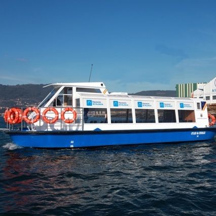 Bateau à passagers - JUAN DE HOMAR - AISTER ALUMINIUM SHIPYARD - électrique / en aluminium