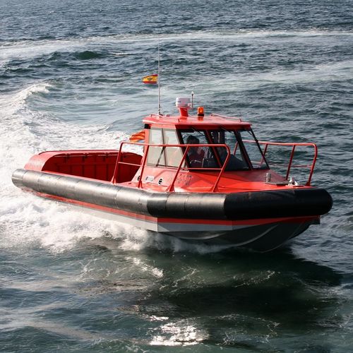 Bateau de support pour la plongée - RAL-1000-ZSF - AISTER ALUMINIUM SHIPYARD - in-bord / en aluminium
