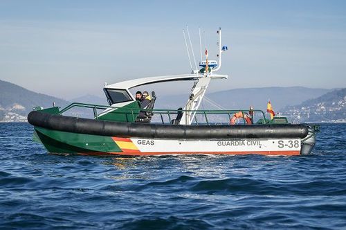 Bateau de surveillance - RAL-1100-ZSF-OPEN - AISTER ALUMINIUM SHIPYARD - hors-bord / en aluminium / canot