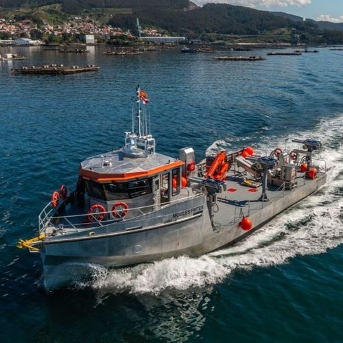 Bateau pour l'aquaculture - Seafarmer - AISTER ALUMINIUM SHIPYARD