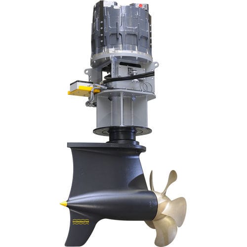 Propulseur azimutal - Hydromaster - externe / sous-marin / L-drive