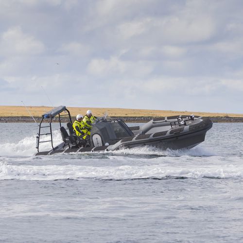 Bateau de surveillance - Flengur 850 - Rafnar ehf - in-bord hydrojet / hors-bord / bateau pneumatique semi-rigide