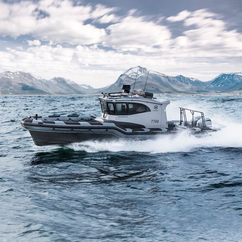 Bateau pneumatique hors-bord - Leiftur 1100 - Rafnar ehf - in-bord / bimoteur / trimoteur