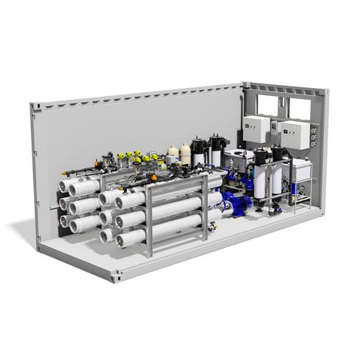 Dessalinisateur pour navire - Large - Norwater AS - à osmose inverse