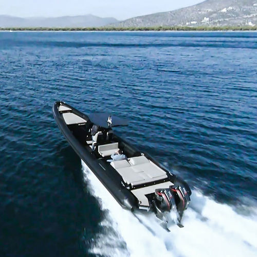 Bateau pneumatique hors-bord - 41 R - Marvel - bimoteur / semi-rigide / open