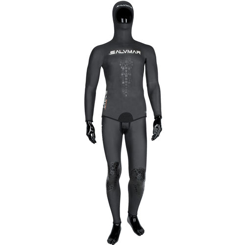 Combinaison en néoprène de chasse sous-marine - SAPIENS - SALVIMAR s.r.l. - à cagoule / deux pièces / 2,5 mm