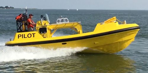 Bateau de travail - FLC8.0 - HABBEKE SHIPYARD - bateau pilote / en aluminium