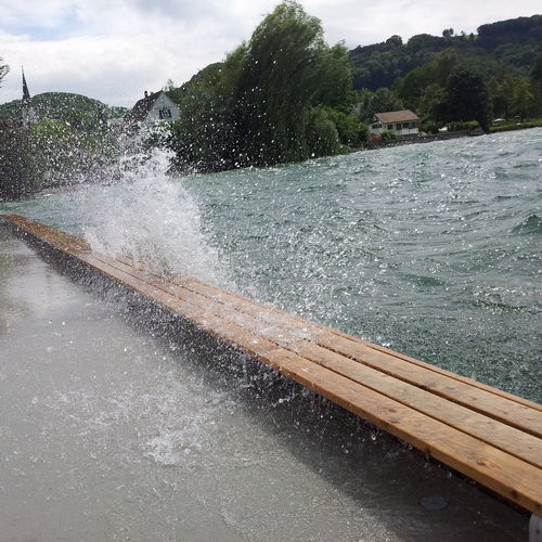 Brise-lames flottant - PONTECH - en béton armé