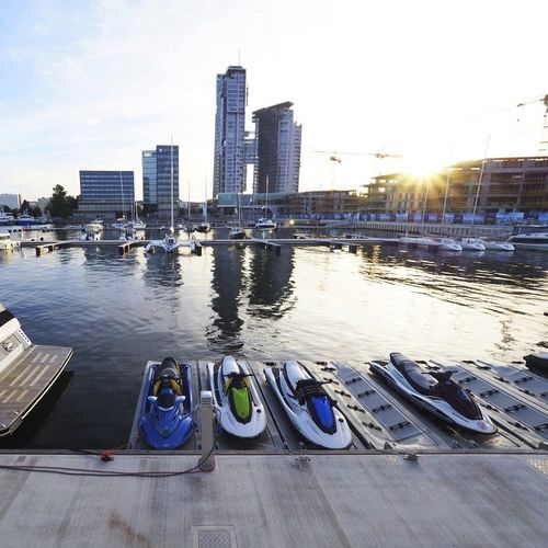 Ponton flottant - PONTECH - d'amarrage / pour marina / de bateau