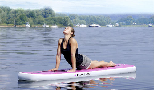 SUP gonflable - Flow - aquamarina - allround / pour yoga / pour adulte