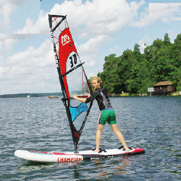 SUP gonflable - Champion - aquamarina - allround / de vagues / windsurf