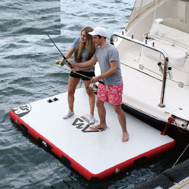 Plateforme flottante - Island - aquamarina - multifonction / pour bateau