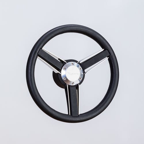 Volant en aluminium pour bateau à moteur - SW0800 pol - Volantec OOD - course / design / habillage cuir