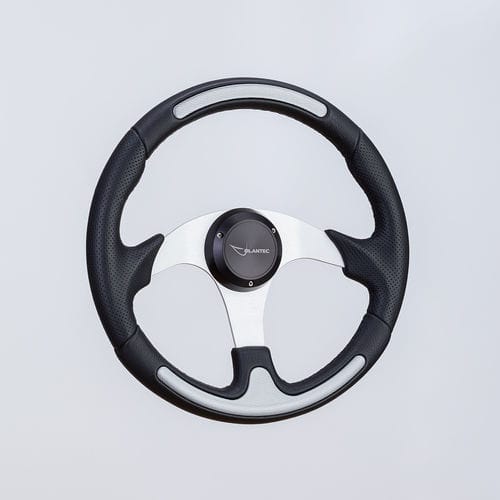 Volant enduit polyuréthane pour bateau à moteur - SW0091 sat/sil-carbon - Volantec OOD - en aluminium / course / design
