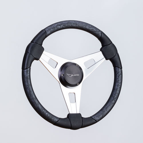 Volant enduit polyuréthane pour bateau à moteur - SW0041 pol/blk-burl - Volantec OOD - en aluminium / course / design