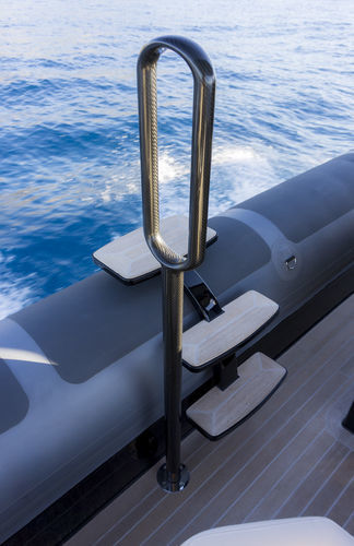 Poteau d'embarquement pour bateau - Boarding Pole - X-Quip - pour yacht / amovible