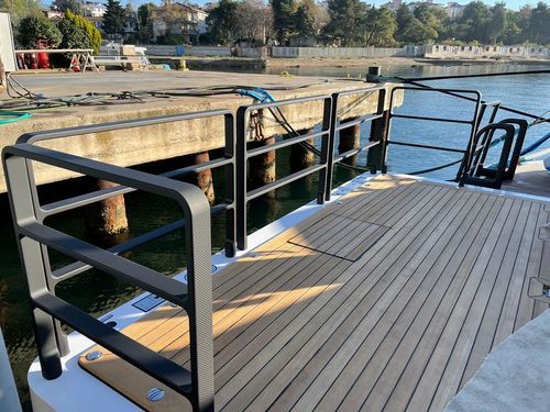 Rambarde pour yacht - X-Quip - en carbone