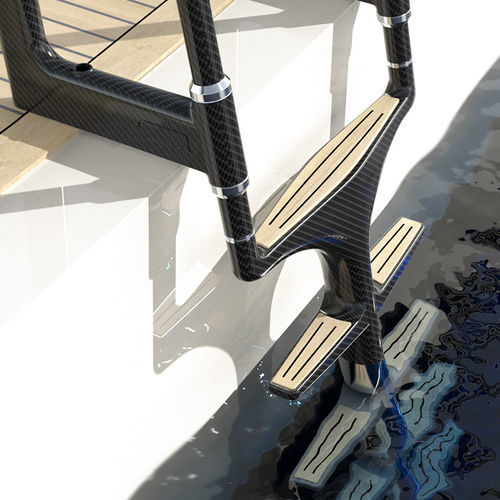 Échelle pour yacht - Dive Ladder - X-Quip - pliante / de baignade / de sécurité
