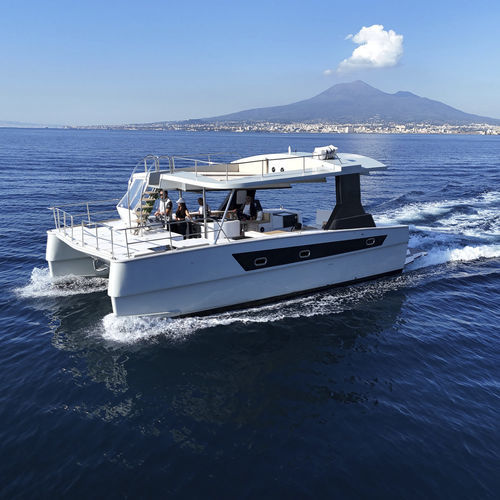 Bateau à passagers - SMART 380 - SEABUS - CATAMARANI MULTIRUOLO - catamaran / in-bord / hors-bord