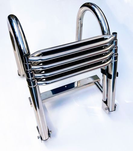 Échelle pour bateau - SL4st - Tietoset Marine Ltd. - pliante / de baignade / en inox
