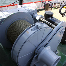 Treuil pour navire - DMT MARINE EQUIPMENT SA - pour remorqueur / de remorquage / à entraînement hydraulique