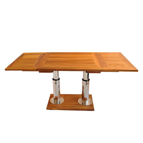 Table pour bateau - Luna T - Mia Marin - pliante / ajustable / en teck