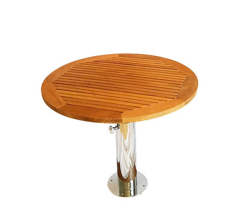 Table pour bateau - Opal - Mia Marin - ajustable / en teck