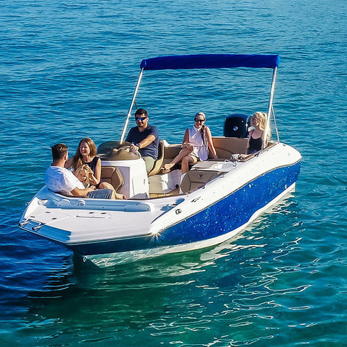 Deck-boat hors-bord - SEA MAX 620 - Alesta Marine - open / à console latérale / max. 10 personnes
