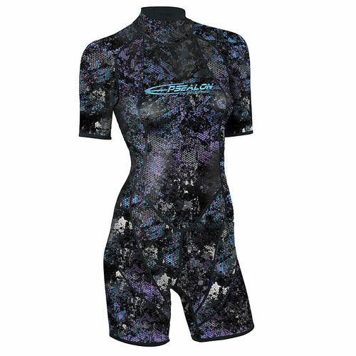 Maillot Néoprène Manches Courtes Seac Fit 2mm - Ultra-Élastique, Haute Visibilité, Pour Sports Aquatiques