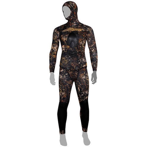 Combinaison en néoprène de chasse sous-marine - Kombu - EPSEALON - à cagoule / monopièce / à manches longues