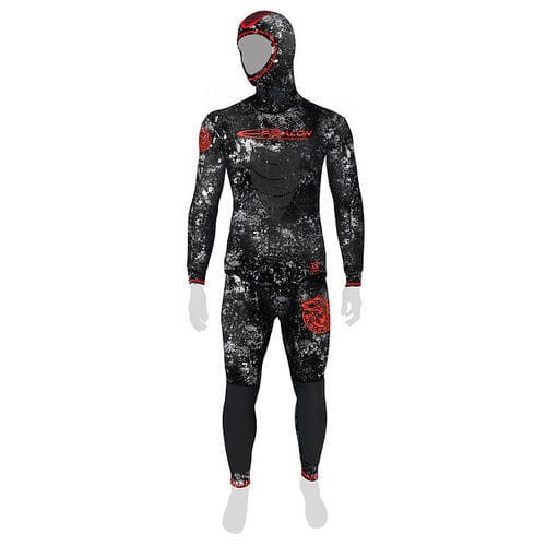 Combinaison en néoprène pour sports nautiques - Seabass - EPSEALON - à manches longues / monopièce / à cagoule