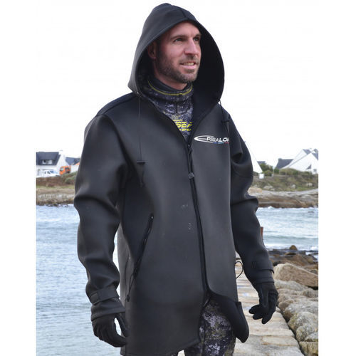 Veste de plongée - SharkSkin - EPSEALON - thermique / en néoprène / à capuche