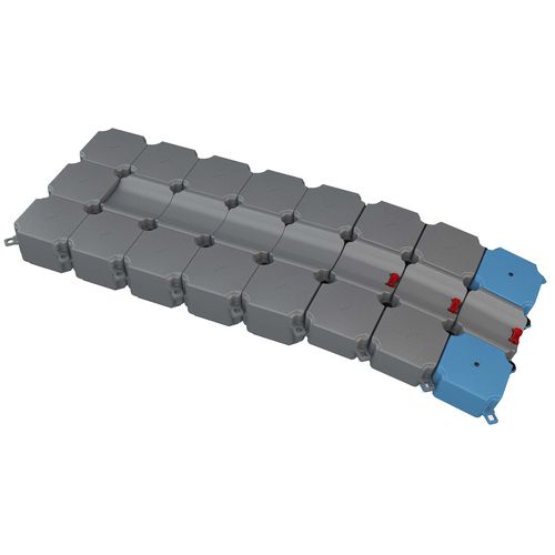 Ponton flottant - Jet Slider 400 - BulDock Ltd. - modulable / pour amarrage à sec de jet-ski / pour marina