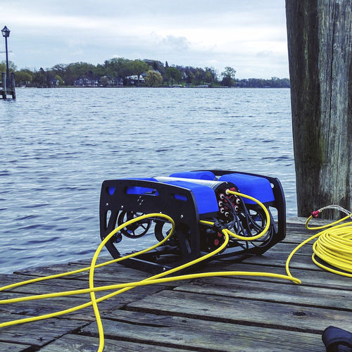 ROV sous-marin d'intervention - BlueRobotics - d'observation