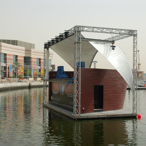 podium flottant - BLUET FLOATING SOLUTIONS