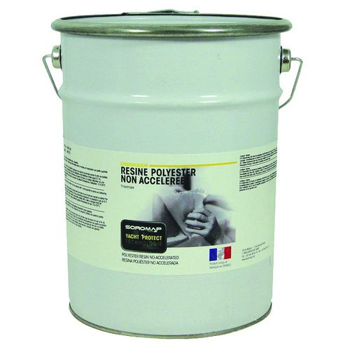 Résine en polyester - 516014 - GROUPE SOROMAP - pour stratification